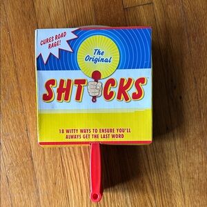 Shticks with Red Handle